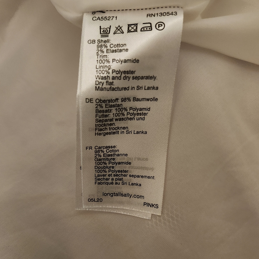 Long Tall Sally Elegant Sleeveless Floral Dress - 8 - Picture 4 of 6